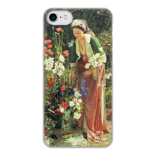 Заказать чехол для iPhone 7/7 Plus в Москве. Чехол для iPhone 7, объёмная печать В саду Бейс (картина Джона Льюиса) от trend - готовые дизайны и нанесение принтов.