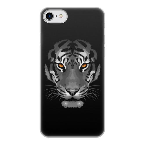 Заказать чехол для iPhone 7/7 Plus в Москве. Чехол для iPhone 7, объёмная печать Белый тигр от ISliM - готовые дизайны и нанесение принтов.