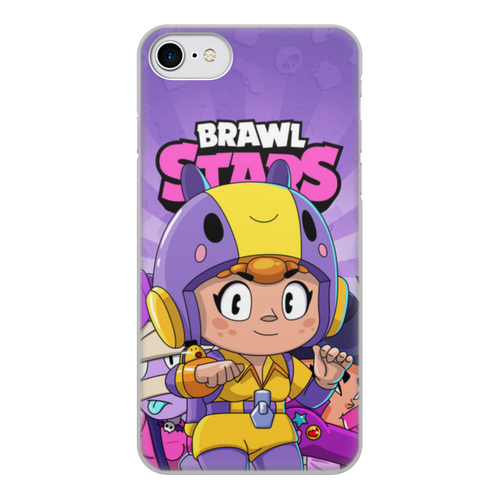 Заказать чехол для iPhone 7/7 Plus в Москве. Чехол для iPhone 7, объёмная печать BRAWL STARS BEA от geekbox - готовые дизайны и нанесение принтов.