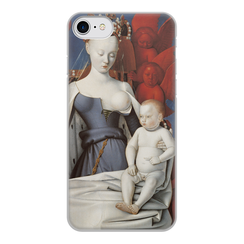 Заказать чехол для iPhone 7/7 Plus в Москве. Чехол для iPhone 7, объёмная печать Дева Мария (Маленский диптих) от trend - готовые дизайны и нанесение принтов.