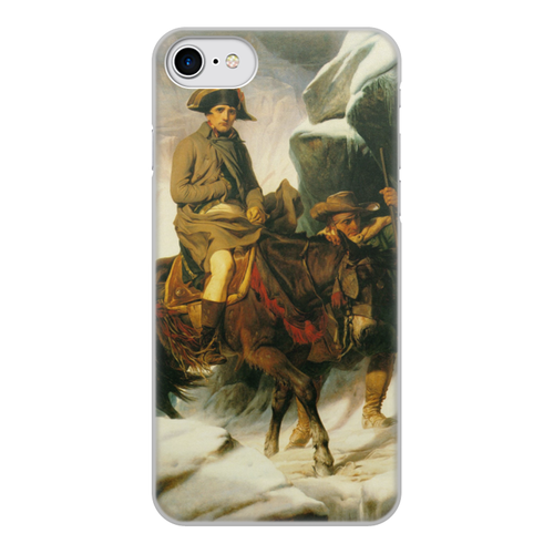Заказать чехол для iPhone 7/7 Plus в Москве. Чехол для iPhone 7, объёмная печать Переход Наполеона через Альпы (Поль Деларош) от trend - готовые дизайны и нанесение принтов.