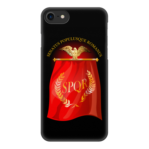 Заказать чехол для iPhone 7/7 Plus в Москве. Чехол для iPhone 7, объёмная печать Символ Древнего Рима с орлом. SPQR. от Zorgo-Art  - готовые дизайны и нанесение принтов.