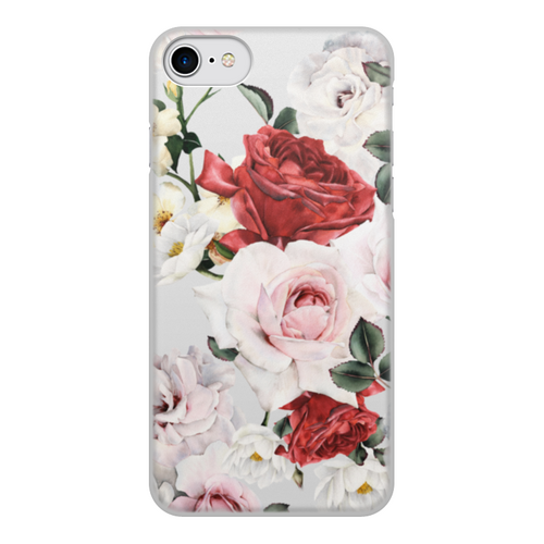 Заказать чехол для iPhone 7/7 Plus в Москве. Чехол для iPhone 7, объёмная печать цветы от Vita Lobas - готовые дизайны и нанесение принтов.
