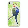 Заказать чехол для iPhone 7/7 Plus в Москве. Чехол для iPhone 7, объёмная печать Влюбленные попугайчики от Olia Shipilova - готовые дизайны и нанесение принтов.