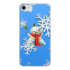 Заказать чехол для iPhone 7/7 Plus в Москве. Чехол для iPhone 7, объёмная печать снеговик от THE_NISE  - готовые дизайны и нанесение принтов.