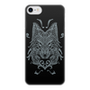 Заказать чехол для iPhone 7/7 Plus в Москве. Чехол для iPhone 7, объёмная печать Узорный волк от ISliM - готовые дизайны и нанесение принтов.