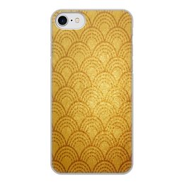 Заказать чехол для iPhone 7/7 Plus в Москве. Чехол для iPhone 7, объёмная печать  золотой узор от THE_NISE  - готовые дизайны и нанесение принтов.