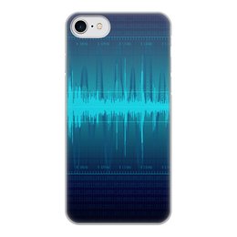 Заказать чехол для iPhone 7/7 Plus в Москве. Чехол для iPhone 7, объёмная печать Звуковая волна от THE_NISE  - готовые дизайны и нанесение принтов.