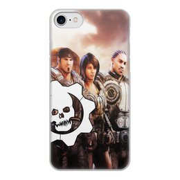 Заказать чехол для iPhone 7/7 Plus в Москве. Чехол для iPhone 7, объёмная печать Gears of War  от THE_NISE  - готовые дизайны и нанесение принтов.