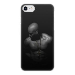 Заказать чехол для iPhone 7/7 Plus в Москве. Чехол для iPhone 7, объёмная печать 2pac - Тупак от skynatural - готовые дизайны и нанесение принтов.