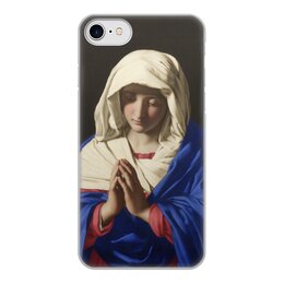 Заказать чехол для iPhone 7/7 Plus в Москве. Чехол для iPhone 7, объёмная печать Дева Мария (Джованни Батиста Сальви) от trend - готовые дизайны и нанесение принтов.