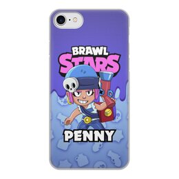 Заказать чехол для iPhone 7/7 Plus в Москве. Чехол для iPhone 7, объёмная печать BRAWL STARS PENNY от geekbox - готовые дизайны и нанесение принтов.