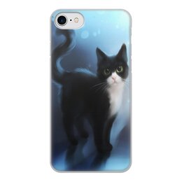 Заказать чехол для iPhone 7/7 Plus в Москве. Чехол для iPhone 7, объёмная печать Кошка от THE_NISE  - готовые дизайны и нанесение принтов.