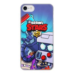 Заказать чехол для iPhone 7/7 Plus в Москве. Чехол для iPhone 7, объёмная печать BRAWL STARS 8-BIT от geekbox - готовые дизайны и нанесение принтов.