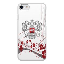 Заказать чехол для iPhone 7/7 Plus в Москве. Чехол для iPhone 7, объёмная печать герб РФ от THE_NISE  - готовые дизайны и нанесение принтов.