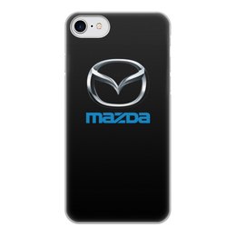 Заказать чехол для iPhone 7/7 Plus в Москве. Чехол для iPhone 7, объёмная печать MAZDA от DESIGNER   - готовые дизайны и нанесение принтов.