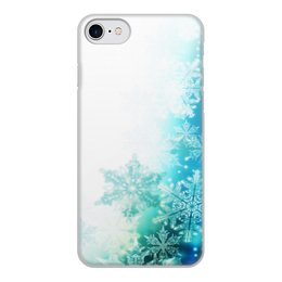 Заказать чехол для iPhone 7/7 Plus в Москве. Чехол для iPhone 7, объёмная печать Снежинки от THE_NISE  - готовые дизайны и нанесение принтов.