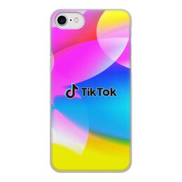 Заказать чехол для iPhone 7/7 Plus в Москве. Чехол для iPhone 7, объёмная печать Tik Tok от THE_NISE  - готовые дизайны и нанесение принтов.