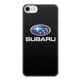 Заказать чехол для iPhone 7/7 Plus в Москве. Чехол для iPhone 7, объёмная печать SUBARU от DESIGNER   - готовые дизайны и нанесение принтов.