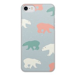 Заказать чехол для iPhone 7/7 Plus в Москве. Чехол для iPhone 7, объёмная печать  медведи от THE_NISE  - готовые дизайны и нанесение принтов.