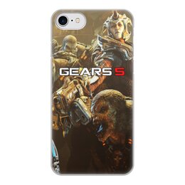 Заказать чехол для iPhone 7/7 Plus в Москве. Чехол для iPhone 7, объёмная печать Gears of War  от THE_NISE  - готовые дизайны и нанесение принтов.