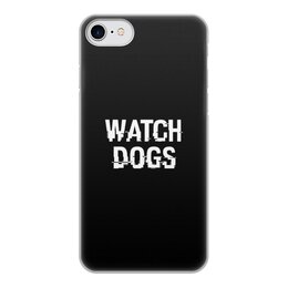 Заказать чехол для iPhone 7/7 Plus в Москве. Чехол для iPhone 7, объёмная печать Watch Dogs от THE_NISE  - готовые дизайны и нанесение принтов.