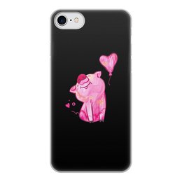 Заказать чехол для iPhone 7/7 Plus в Москве. Чехол для iPhone 7, объёмная печать свинка от THE_NISE  - готовые дизайны и нанесение принтов.