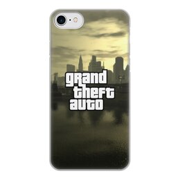 Заказать чехол для iPhone 7/7 Plus в Москве. Чехол для iPhone 7, объёмная печать Grand Theft Auto от THE_NISE  - готовые дизайны и нанесение принтов.