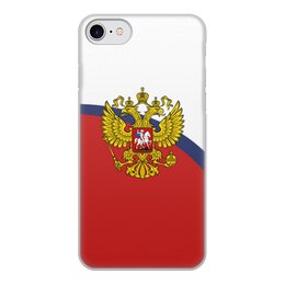 Заказать чехол для iPhone 7/7 Plus в Москве. Чехол для iPhone 7, объёмная печать Russia от THE_NISE  - готовые дизайны и нанесение принтов.