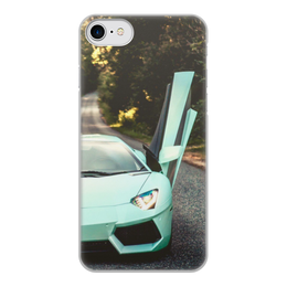 Заказать чехол для iPhone 7/7 Plus в Москве. Чехол для iPhone 7, объёмная печать Lamborghini от Татьяна - готовые дизайны и нанесение принтов.