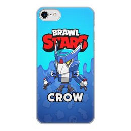 Заказать чехол для iPhone 7/7 Plus в Москве. Чехол для iPhone 7, объёмная печать BRAWL STARS CROW от geekbox - готовые дизайны и нанесение принтов.