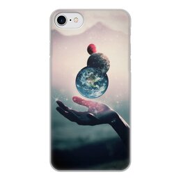 Заказать чехол для iPhone 7/7 Plus в Москве. Чехол для iPhone 7, объёмная печать Планеты от Дана Столыпина - готовые дизайны и нанесение принтов.