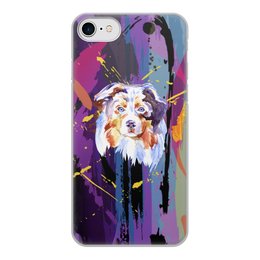 Заказать чехол для iPhone 7/7 Plus в Москве. Чехол для iPhone 7, объёмная печать Собака от THE_NISE  - готовые дизайны и нанесение принтов.