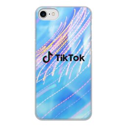 Заказать чехол для iPhone 7/7 Plus в Москве. Чехол для iPhone 7, объёмная печать Tik Tok от THE_NISE  - готовые дизайны и нанесение принтов.