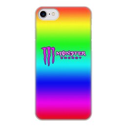 Заказать чехол для iPhone 7/7 Plus в Москве. Чехол для iPhone 7, объёмная печать Monster Energy от THE_NISE  - готовые дизайны и нанесение принтов.