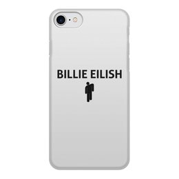 Заказать чехол для iPhone 7/7 Plus в Москве. Чехол для iPhone 7, объёмная печать Billie Eilish от DESIGNER   - готовые дизайны и нанесение принтов.