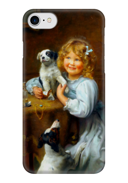 Заказать чехол для iPhone 7/7 Plus в Москве. Чехол для iPhone 7 глянцевый Картина Артура Элсли (1860-1952) от Apfelbaum - готовые дизайны и нанесение принтов.