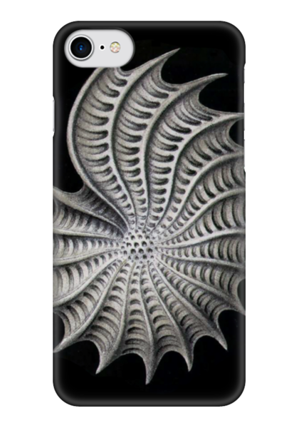 Заказать чехол для iPhone 7/7 Plus в Москве. Чехол для iPhone 7 глянцевый Ракушка Nautilus (на айфон 7) от Apfelbaum - готовые дизайны и нанесение принтов.