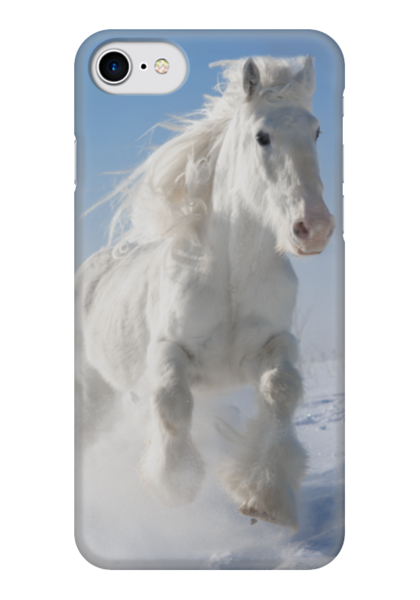 Заказать чехол для iPhone 7/7 Plus в Москве. Чехол для iPhone 7 глянцевый Лошадь от Ирина - готовые дизайны и нанесение принтов.