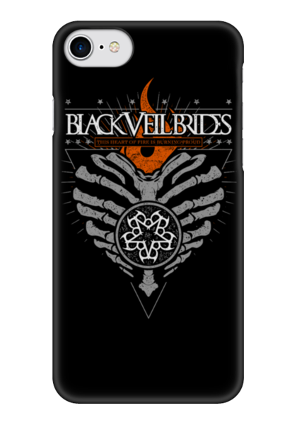 Заказать чехол для iPhone 7/7 Plus в Москве. Чехол для iPhone 7 глянцевый Black Veil Brides от geekbox - готовые дизайны и нанесение принтов.