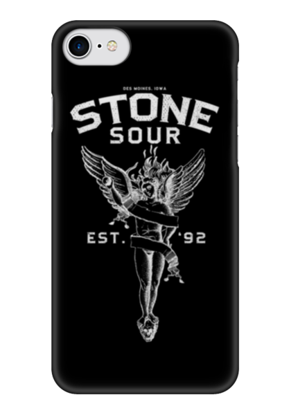 Заказать чехол для iPhone 7/7 Plus в Москве. Чехол для iPhone 7 глянцевый  Stone Sour от geekbox - готовые дизайны и нанесение принтов.
