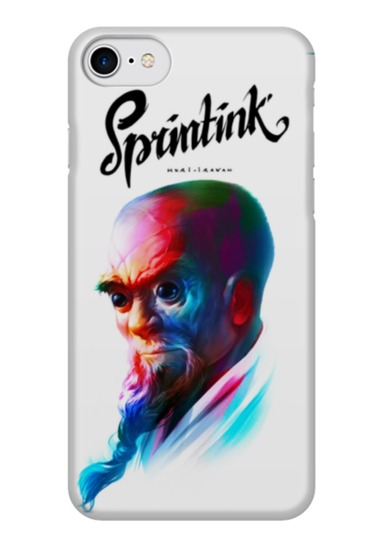 Заказать чехол для iPhone 7/7 Plus в Москве. Чехол для iPhone 7 глянцевый Sprintink от Octopuslabel - готовые дизайны и нанесение принтов.