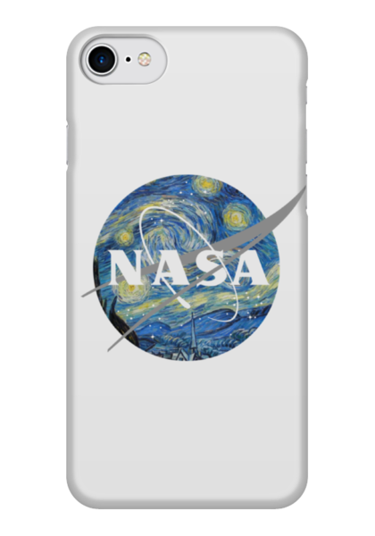 Заказать чехол для iPhone 7/7 Plus в Москве. Чехол для iPhone 7 глянцевый /Nasa от Polilog - готовые дизайны и нанесение принтов.