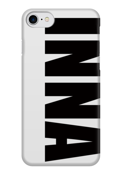 Заказать чехол для iPhone 7/7 Plus в Москве. Чехол для iPhone 7 глянцевый с именем Инна от osa92 - готовые дизайны и нанесение принтов.
