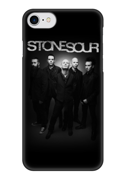 Заказать чехол для iPhone 7/7 Plus в Москве. Чехол для iPhone 7 глянцевый  Stone Sour  от geekbox - готовые дизайны и нанесение принтов.