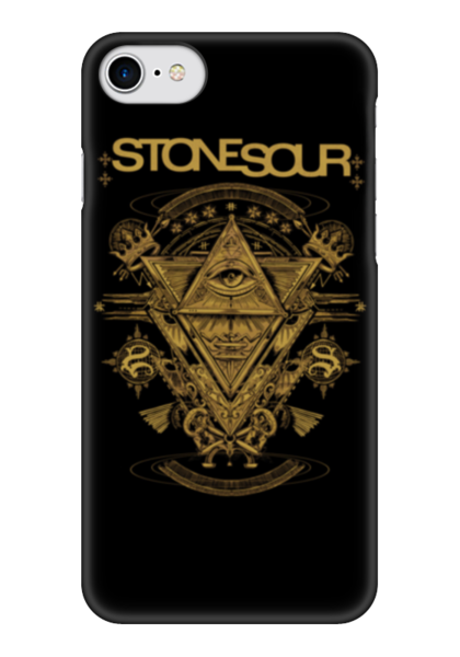 Заказать чехол для iPhone 7/7 Plus в Москве. Чехол для iPhone 7 глянцевый  Stone Sour от geekbox - готовые дизайны и нанесение принтов.