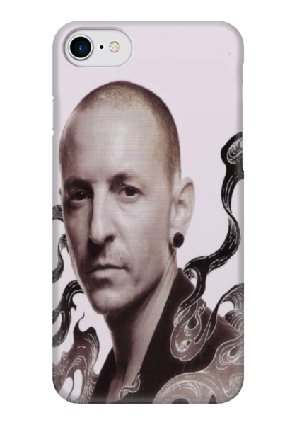 Заказать чехол для iPhone 7/7 Plus в Москве. Чехол для iPhone 7 глянцевый Linkin Park,Chester Bennington от Devil`s Secrets - готовые дизайны и нанесение принтов.