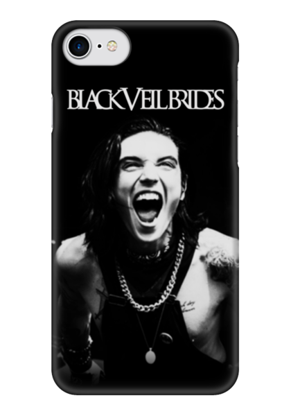Заказать чехол для iPhone 7/7 Plus в Москве. Чехол для iPhone 7 глянцевый Black Veil Brides от geekbox - готовые дизайны и нанесение принтов.