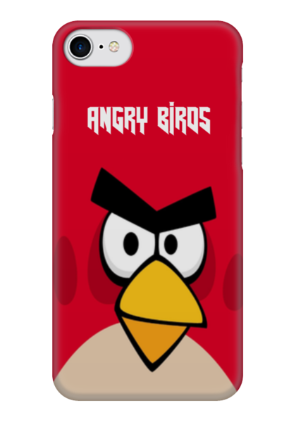 Заказать чехол для iPhone 7/7 Plus в Москве. Чехол для iPhone 7 глянцевый Angry Birds (Terence) от Аня Лукьянова - готовые дизайны и нанесение принтов.