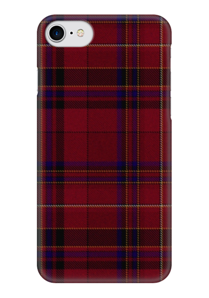 Заказать чехол для iPhone 7/7 Plus в Москве. Чехол для iPhone 7 глянцевый Tartan от jadejohns249@gmail.com - готовые дизайны и нанесение принтов.